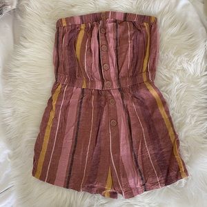 Urban Outfitters Striped Romper